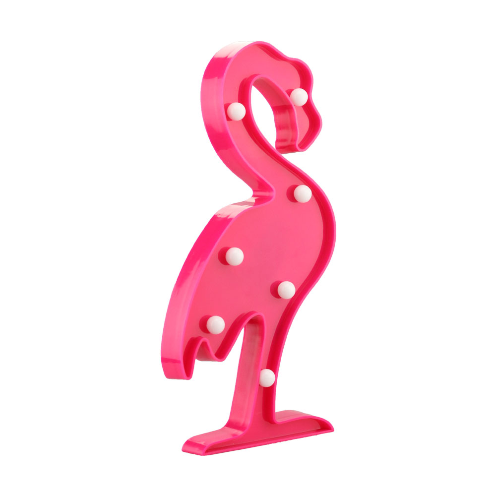 CHIBUY 3D Flamingo Lamp LED Light Hanging wall or stand Night Light fixtures Table Lamp Home Decor Christmas Party