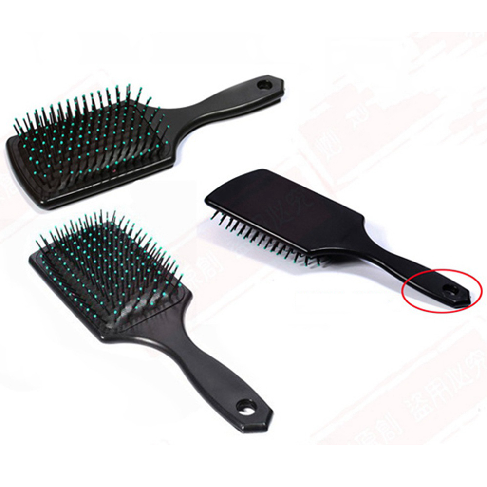 Professional Healthy Paddle Cushion Hair Loss Massage Brush Hairbrush Comb Scalp Hair Care
