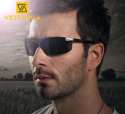 VEITHDIA Men's Polarized Sunglasses Rimless Rectangle Driving Glasses Mirror Sport Mens Sun-Glasses For Men 6501 
VEITHDIA Men's Polarized Sunglasses Rimless Rectangle Driving Glasses Mirror Sport Mens Sun-Glasses For Men 6501