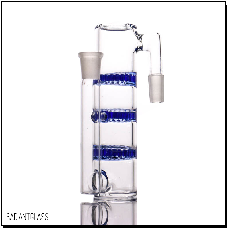 Triple honeycomb percolator HC ash catcher18.8-18.8 14.5-14.5 water pipe glass ashcatcher bubbler
Triple honeycomb percolator HC ash catcher18.8-18.8 14.5-14.5 water pipe glass ashcatcher bubbler