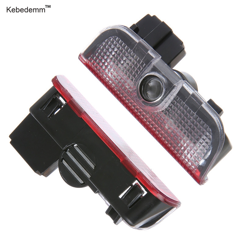 kebedemm Car Door Welcome Light For VW Car LED Projector Laser Logo Door Light For Volkswagen