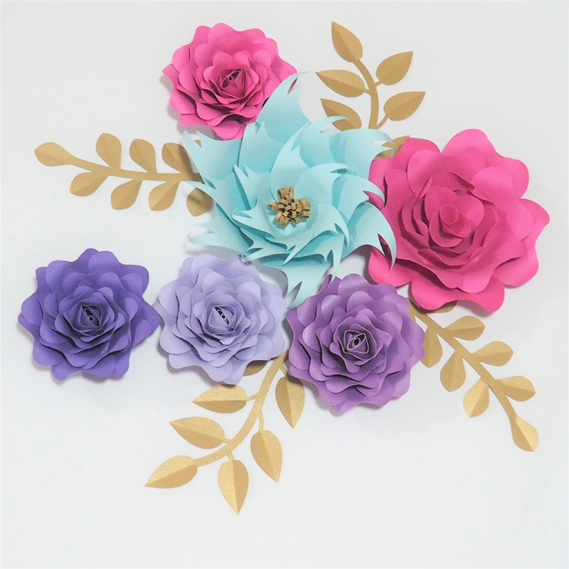 DIY 6pcs Mix Giant Paper Rose 4 Leaves Flores Artificiales Fleur Artificielle For Wedding & Event Backdrop Party Nursery, Mic color
DIY 6pcs Mix Giant Paper Rose 4 Leaves Flores Artificiales Fleur Artificielle For Wedding & Event Backdrop Party Nursery, Mic color