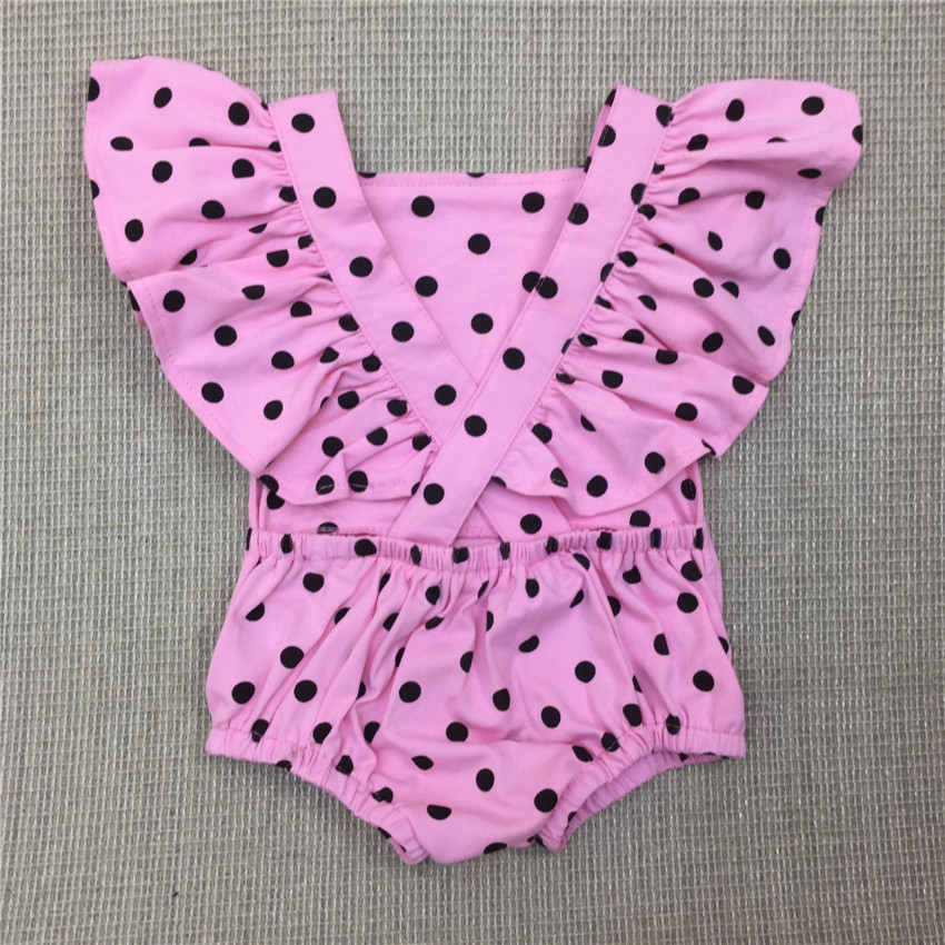 Seartist Baby Girls Romper Newborn Infant Clothing Girls Summer Spring Cotton Ruffle Sleeve Romper Toddler Jumpsuit 0-2Yrs C32