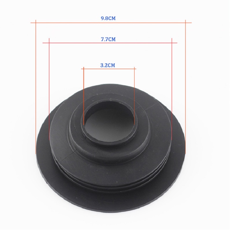 PAMPSEE 2PCS Dustproof Dust Cover For Car Motorcycle Headlight Accessories Rubber LED Xenon HID HEADLIGHT/ KIT H1 H4 H7 H11