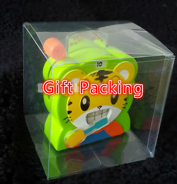 50pcs Square Plastic Clear PVC Boxes Transparent Waterproof Gift Box PVC Carry Cases Packaging Box For Kids Gift jewelryCandytoy