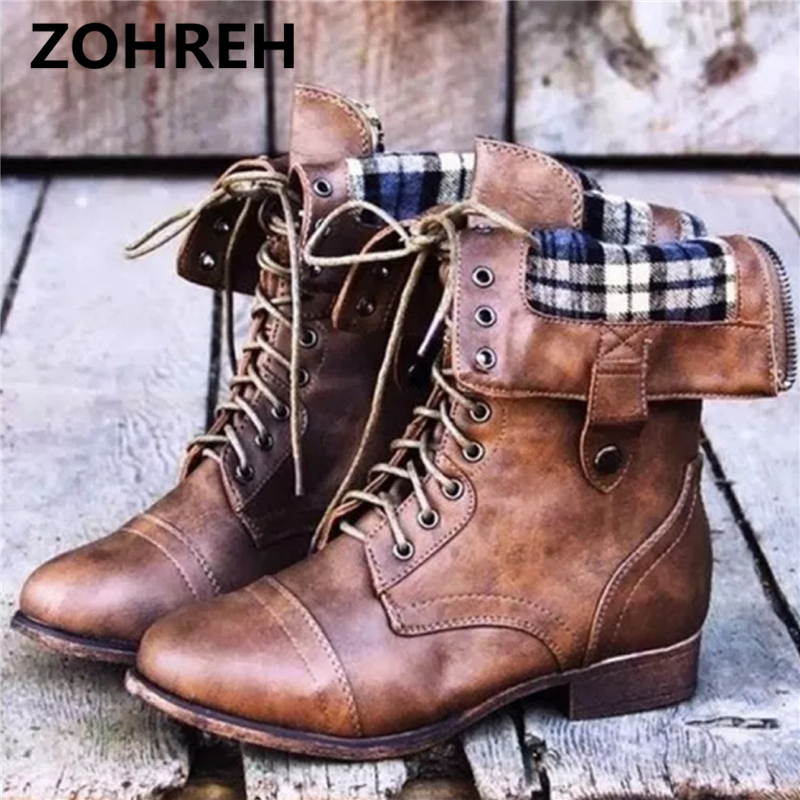 ZOHREH Genuine Leather Streetwear Platform Lace Up Boots High Heels Superstar Pointed Toe Handmade Sweet Women Mid-calf Boo, Black
ZOHREH Genuine Leather Streetwear Platform Lace Up Boots High Heels Superstar Pointed Toe Handmade Sweet Women Mid-calf Boo, Black