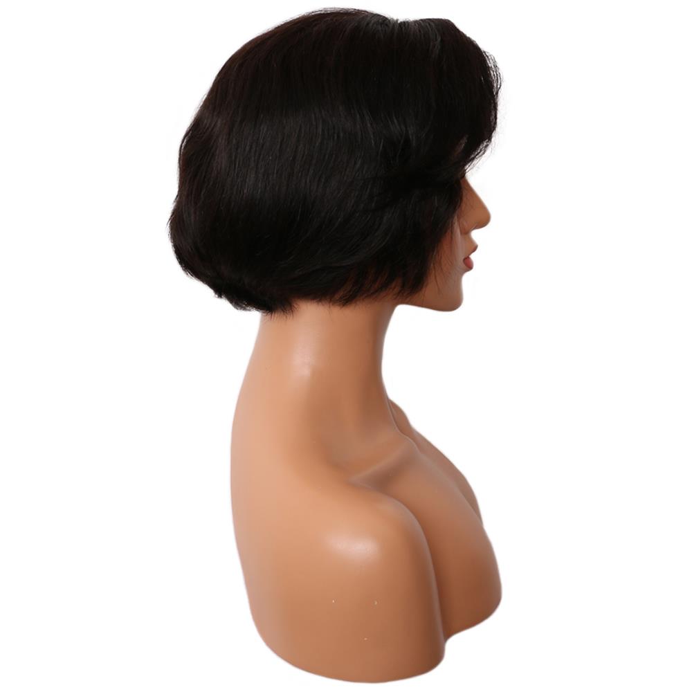 high quality 6 inch Short Bob Wigs Brazilian Virgin Hair natural Straight Lace Front or full lace Human Hair Wigs For Black Women