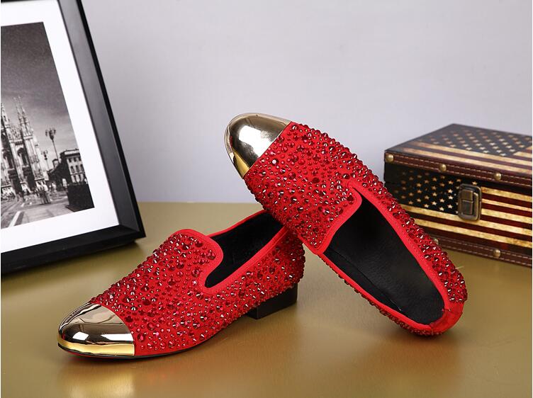 New Style Mens Casual Formal Shoes Black Leather Tassel Men Wedding Shoes Gold Metallic Mens Studded Crystals Mens loafers N87
New Style Mens Casual Formal Shoes Black Leather Tassel Men Wedding Shoes Gold Metallic Mens Studded Crystals Mens loafers N87