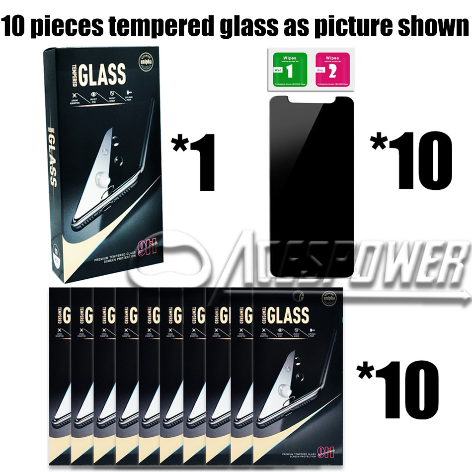 B Quality For Iphone 16 15 14 13 12 Mini 11 Pro XR XS MAX X 8 7 6s Plus Privacy Screen Protector Anti-Spy Real Tempered Glass