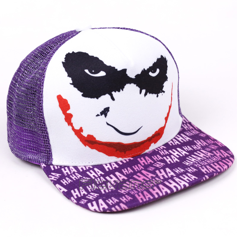  The Joker Print Snapback Hat Men Women Summer Caps Hats Cool Novelty Hip Hop Baseball Cap