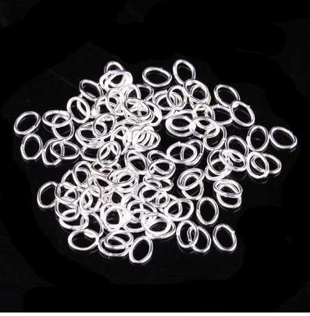 500pcs Silver Color Oval Metal Jumping Rings For Jewelry Making Diy Bracelet Necklace Accessories Wholesale Supply
500pcs Silver Color Oval Metal Jumping Rings For Jewelry Making Diy Bracelet Necklace Accessories Wholesale Supply