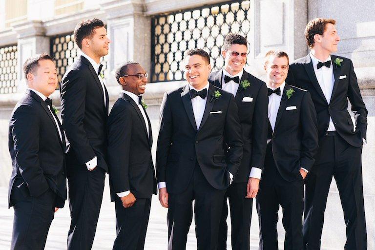 Customize Black Groom Tuxedos Notch Lapel Two Button Best Groomsmen Blazer Popular Men Business Formal Prom Suit(Jacket+Pants+BowsTie)NO:212, Same as image
Customize Black Groom Tuxedos Notch Lapel Two Button Best Groomsmen Blazer Popular Men Business Formal Prom Suit(Jacket+Pants+BowsTie)NO:212, Same as image