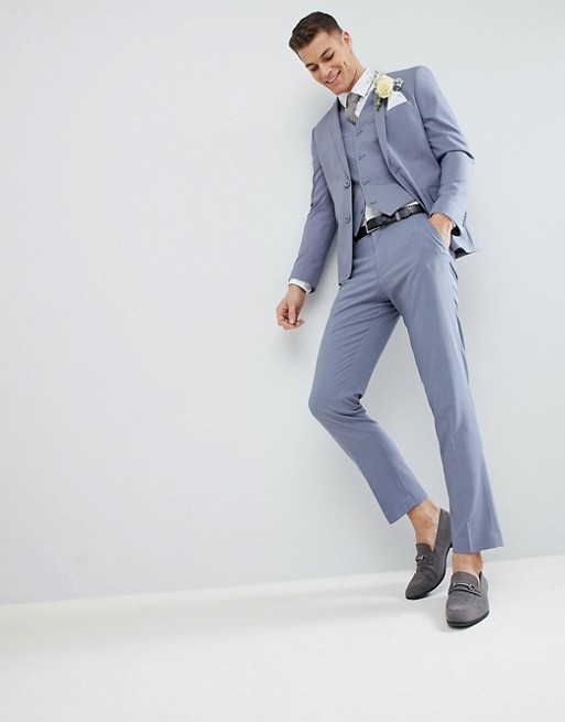 Sale Hot Three Pieces Mens Suits Slim Fit Cheap Groomsmen Wedding Tuxedos For Men Blazers Notched Lapel Prom Suit Jacket Pants Vest