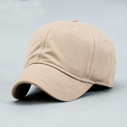 Beckyruiwu Top Quality Big Head Man Hat Male Pure Cotton Solid Color Sun Caps Men Plus Size Baseball Cap 56-61CM