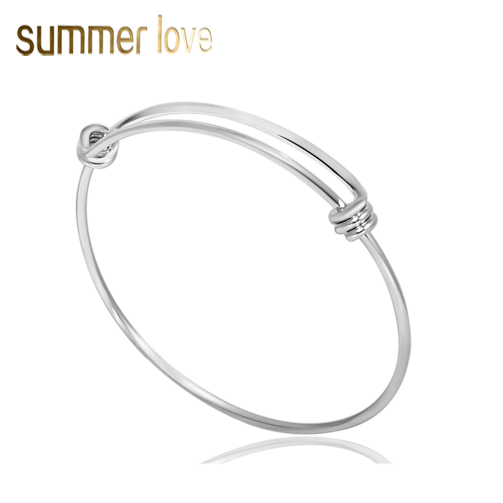 High Quality Stainless Steel Expandable Wire Bangle Bracelet For Women Jewelry Findings 2018 New Fashion DIY Silver Charm Bracelet Wholesale
High Quality Stainless Steel Expandable Wire Bangle Bracelet For Women Jewelry Findings 2018 New Fashion DIY Silver Charm Bracelet Wholesale