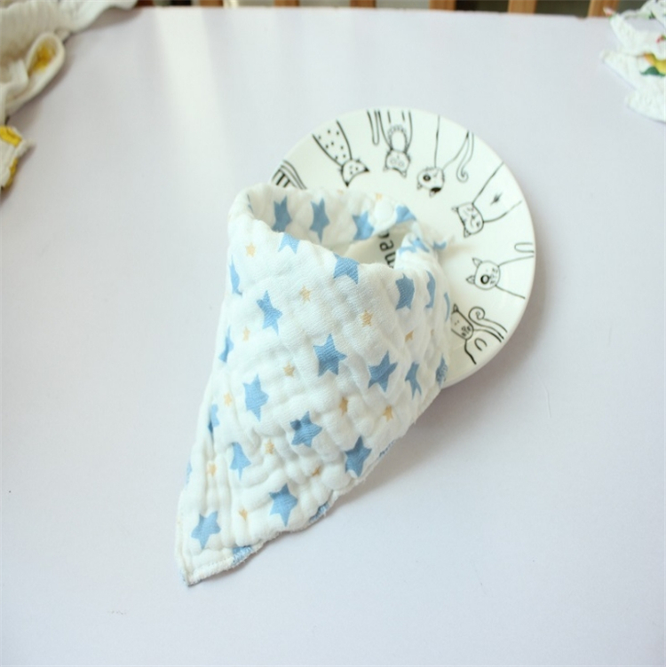 lovely baby bibs lunch Bibs/ Towel Saliva Baby Kids Infants 8 layers of gauze Burp Cloths T5I058