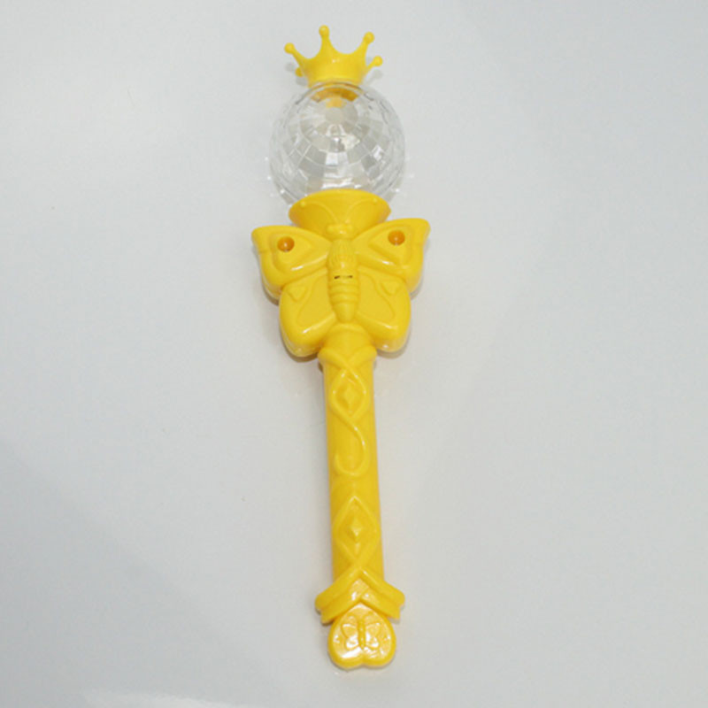 Whole Novelty Kids Light Flashing Princess Fairy Magic Wand Sticks Girls Party Favor Cheer Supplies11477641