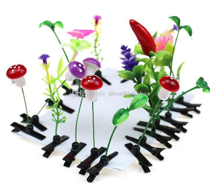 Newest Lovely Novelty Plants grass Hair Clips headwear Small bud antenna hairpins Lucky grass bean sprout mushroom party Barrettes
Newest Lovely Novelty Plants grass Hair Clips headwear Small bud antenna hairpins Lucky grass bean sprout mushroom party Barrettes