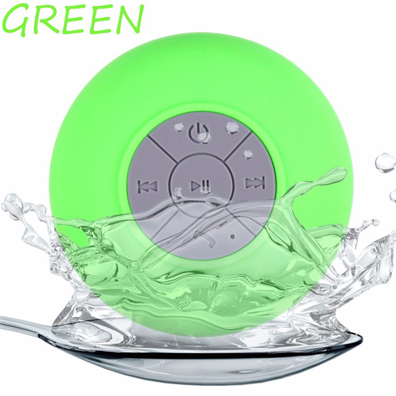 Bluetooth Speaker Waterproof Wireless Shower Handsfree Car Speaker For iPhone 6 7 8 Smasung S6 S7 S8 Cellphone Free DHL