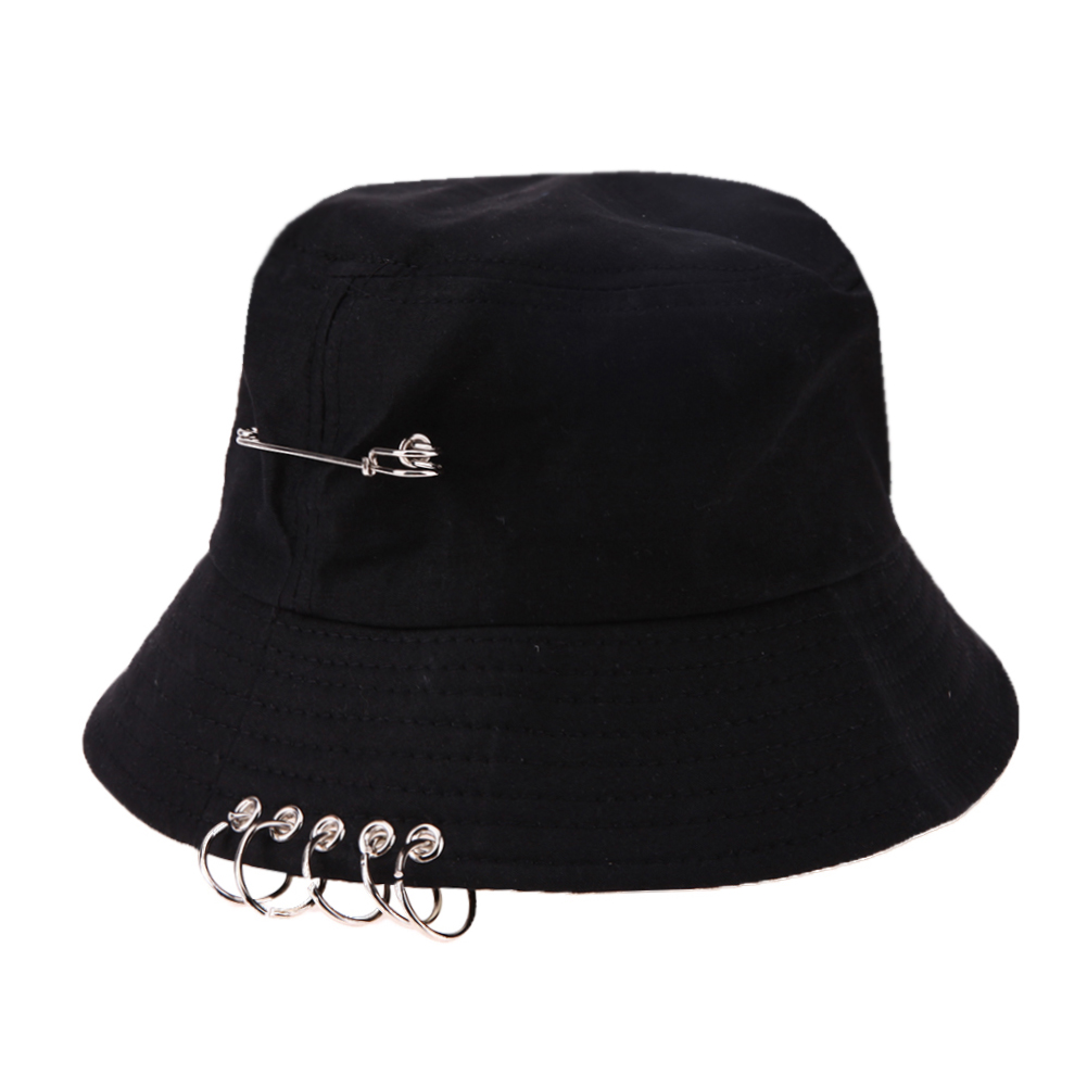 Bucket Hat Unisex Folding Hunting Fisherman Outdoor Cap Cool Girl Boy Iron Ring Fisherman Hiphop Hat Solid Outdoor Cotton Sunhat, Blue;gray
Bucket Hat Unisex Folding Hunting Fisherman Outdoor Cap Cool Girl Boy Iron Ring Fisherman Hiphop Hat Solid Outdoor Cotton Sunhat, Blue;gray