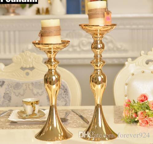Wedding Decorations Metal Candle Stand Flowers Vase Candlestick Gold Plate Candle Holder Road Lead Candelabra Centre Pieces
Wedding Decorations Metal Candle Stand Flowers Vase Candlestick Gold Plate Candle Holder Road Lead Candelabra Centre Pieces