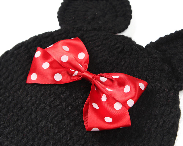 Newborn Photography Props 100% Handmade Knitted Baby Muts Newborn Photo Props Baby Clothes Sets