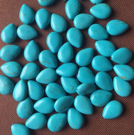 Natural Stone Turquoises beads 13x18mm Water Drop Shape Natural Blue Turquoises Beads For Jewelry Making
Natural Stone Turquoises beads 13x18mm Water Drop Shape Natural Blue Turquoises Beads For Jewelry Making