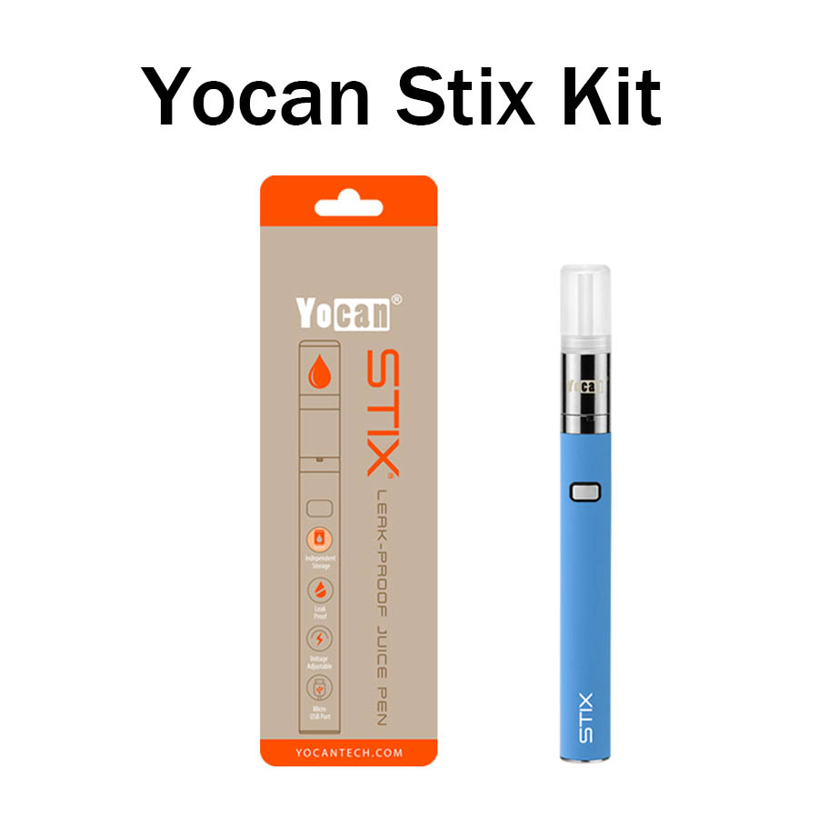 100% Original Yocan STIX Starter Kit Built-in VV Battery with Cartridges Leak-proof Vaporizer Vape Cartridge 5 Colors, Blue
100% Original Yocan STIX Starter Kit Built-in VV Battery with Cartridges Leak-proof Vaporizer Vape Cartridge 5 Colors, Blue