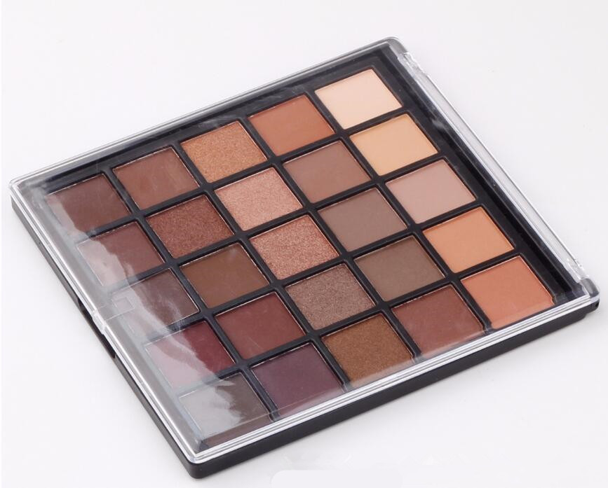 25 color Eyeshadow Compact Beauty make-up Makeup tools Make-up dish Tender grace Eye shadow free shipping