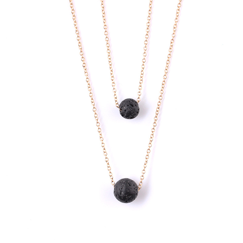 Multilayer Black Lava Stone Necklace Lava Rock Bead Essential Oil Diffuser Necklace Pendants Chokers Women Fashion Jewelry DROP SHIP 162642, Silver
Multilayer Black Lava Stone Necklace Lava Rock Bead Essential Oil Diffuser Necklace Pendants Chokers Women Fashion Jewelry DROP SHIP 162642, Silver