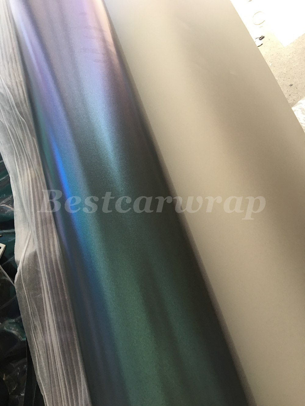 Chameleon Pearl Metal Gray blue Shift Vinyl Wrap Car Wrap Covering With Air bubble Free Like 3M quality Low tack glue Size:1.52*20m( 5x67ft