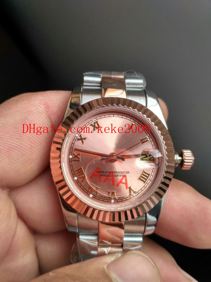 High Quality Wristwatches 36mm 31mm Lady 279171 18k Rose Gold Roman Dial 2813 Movement Mechanical Automatic Ladies Women watch Watches, Slivery;brown
High Quality Wristwatches 36mm 31mm Lady 279171 18k Rose Gold Roman Dial 2813 Movement Mechanical Automatic Ladies Women watch Watches, Slivery;brown