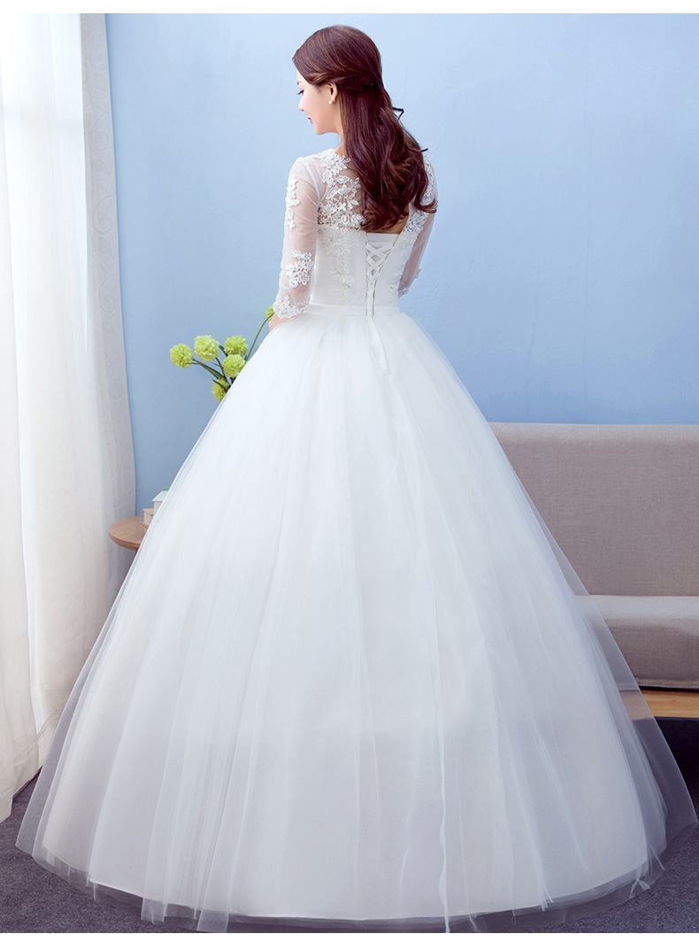 hot Sale lace Appliques Sweetheart White Red Fashion Sexy Train Wedding Dresses 2018 vestidos de noiva for brides plus size