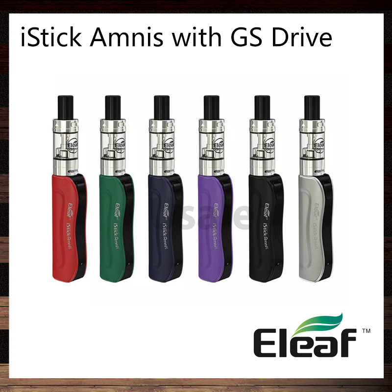 Eleaf iStick Amnis with GS Drive Kit Built-in 900mAh iStick Amnis Battery 2ml Childproof System GS Drive Atomizer 100% Original
Eleaf iStick Amnis with GS Drive Kit Built-in 900mAh iStick Amnis Battery 2ml Childproof System GS Drive Atomizer 100% Original
