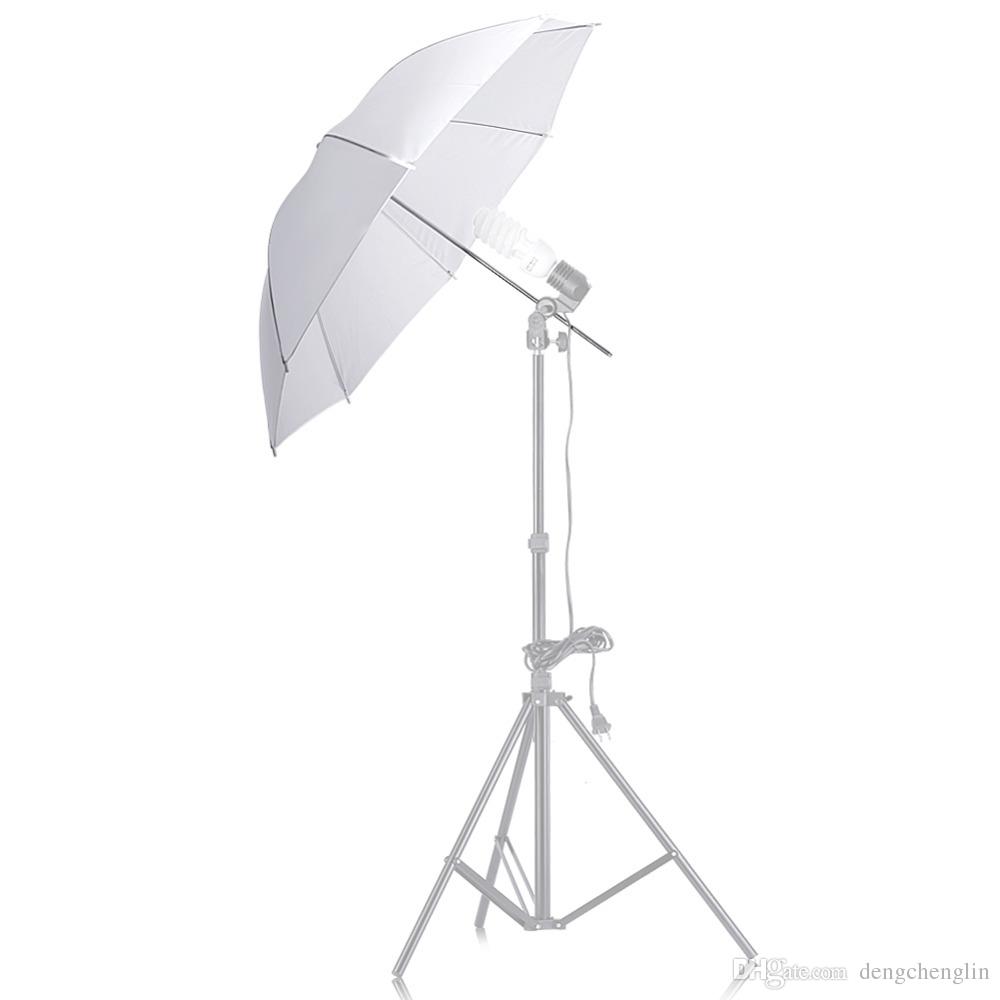 2 Pack 33"/84cm White Translucent Soft Umbrella for Photo and Video Studio Shooting free shipping
