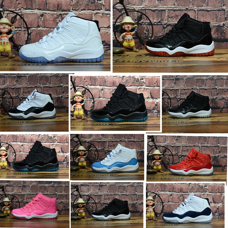 Children Gym Red XI 11 Big Kids Basketball shoes Bred Space Jam Toddler Sneaker Concord Gamm Blue Infant 11s trainers With Box, Color 2 gamma blue
Children Gym Red XI 11 Big Kids Basketball shoes Bred Space Jam Toddler Sneaker Concord Gamm Blue Infant 11s trainers With Box, Color 2 gamma blue