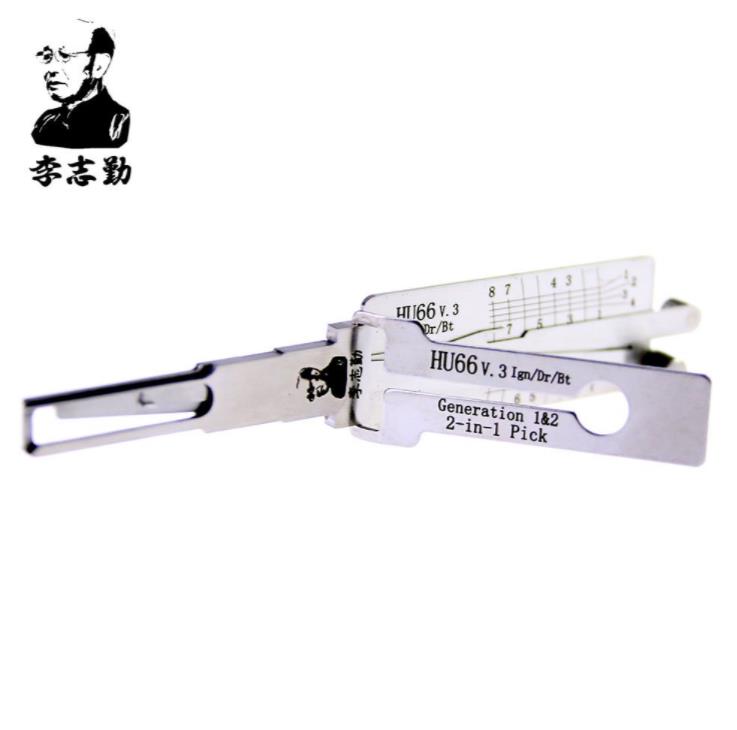Genuine LISHI Lishi HU66 2 In 1 lock pick and decoder for VW,Seat,Skoda,Audi,Porsche car
Genuine LISHI Lishi HU66 2 In 1 lock pick and decoder for VW,Seat,Skoda,Audi,Porsche car