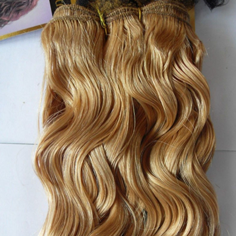 Brazilian Virgin Honey Blonde Brazilian Body Wave Hair Weave Bundles 100% Human Hair weaving 100g/Piece 10-26inch Remy Hair Extension