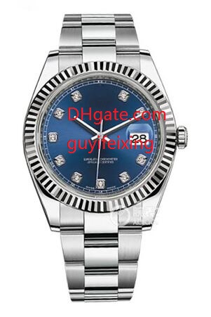 5 Colors Luxury Mens watches 41mm Datejust 116333 116334 126334 Black White Blue Gray Dial movement Automatic Sapphire Fashion Mens Watch, Slivery;brown
5 Colors Luxury Mens watches 41mm Datejust 116333 116334 126334 Black White Blue Gray Dial movement Automatic Sapphire Fashion Mens Watch, Slivery;brown