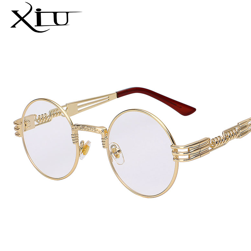Gothic Steampunk Sunglasses Men Women Metal WrapEyeglasses Round Shades Sun glasses Mirror High Quality UV400
Gothic Steampunk Sunglasses Men Women Metal WrapEyeglasses Round Shades Sun glasses Mirror High Quality UV400