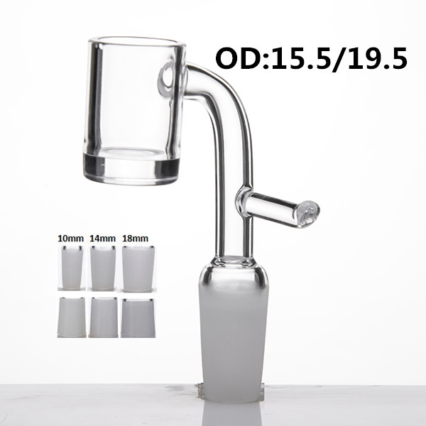 Thick Bottom Quartz Enail Fit 16mm 20mm Heating Coil Domeless Electrical Quartz Banger 10/14/18mm Frosted Joint Male Female 397
Thick Bottom Quartz Enail Fit 16mm 20mm Heating Coil Domeless Electrical Quartz Banger 10/14/18mm Frosted Joint Male Female 397