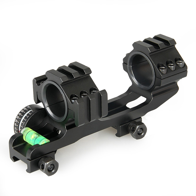 New Arrival Rifle Scopes Mount Double Ring fits 21.2mm Rail with Side Rail Black Color CL24-0188
New Arrival Rifle Scopes Mount Double Ring fits 21.2mm Rail with Side Rail Black Color CL24-0188