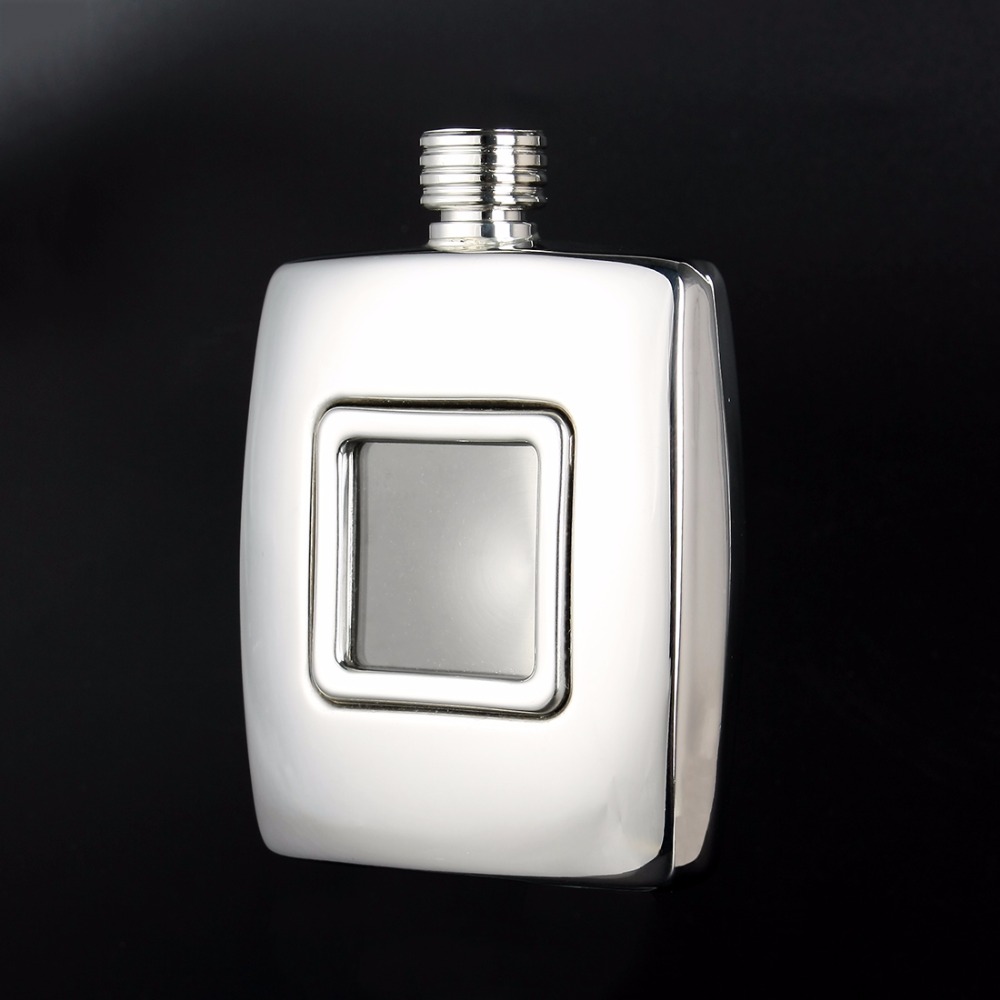 2018 6oz Unique stainless steel hip flask with glass windows with free funnel ,Food Degree
2018 6oz Unique stainless steel hip flask with glass windows with free funnel ,Food Degree