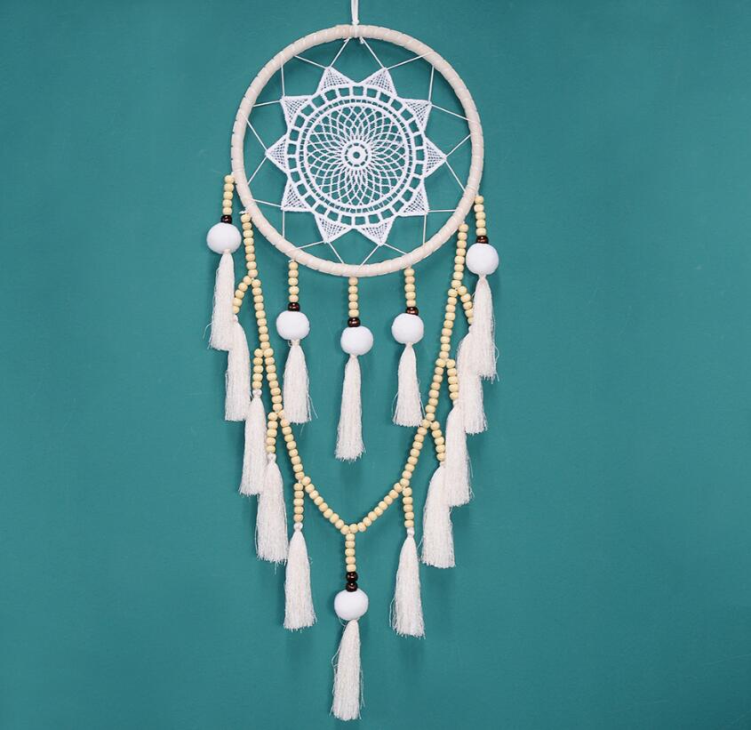 Handmade Dream Catcher Wind Chimes Home Hanging Craft Gift Dreamcatcher Decoration Ornament Car Hanging Decoration GA471