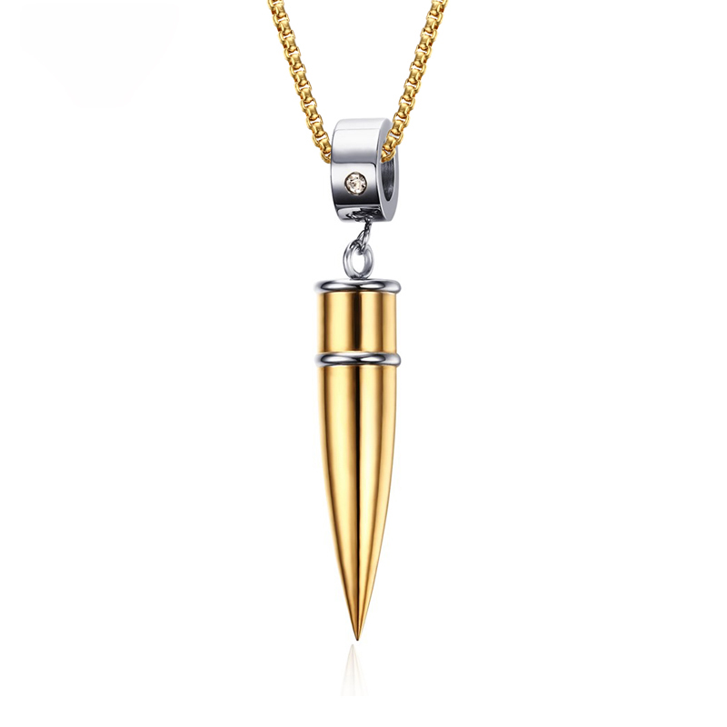 4 Styles Mens Bullet Necklace & Pendant Titanium Stainless Steel 24'' Cuban Link Chain Rocket Pendants For Men Promise Unswervingly Jewelry 
4 Styles Mens Bullet Necklace & Pendant Titanium Stainless Steel 24'' Cuban Link Chain Rocket Pendants For Men Promise Unswervingly Jewelry