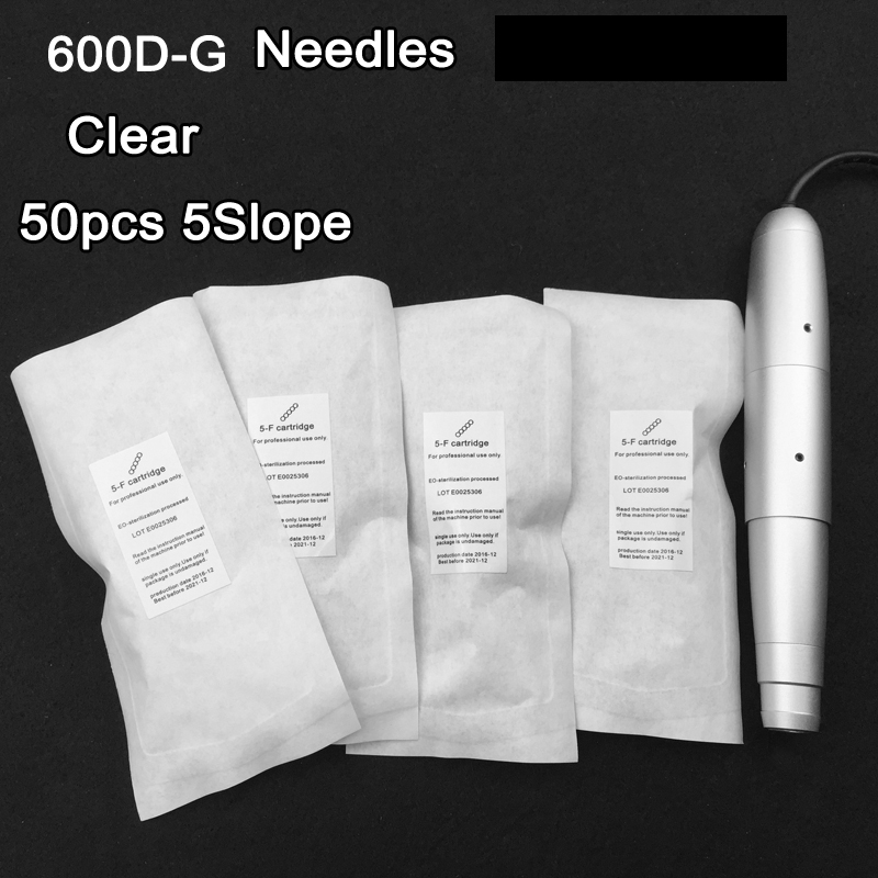 Pro 600D-G 5 Slope Permanent Makeup needles 7mm Eyebrow Lip Needles For Nouveau Permanent makeup machine Pen 
Pro 600D-G 5 Slope Permanent Makeup needles 7mm Eyebrow Lip Needles For Nouveau Permanent makeup machine Pen