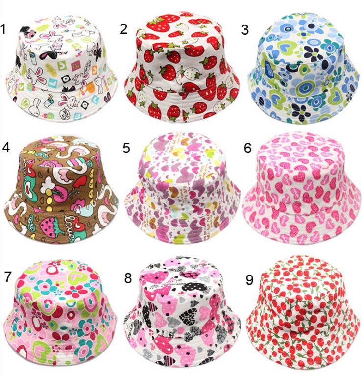flowers Children Sun basin Cap Cherry Love Heart Floral Printed Kids Caps Spring Summer UV Sun Protective Bucket Hat fisherman Hats C3005, Mix color random send
flowers Children Sun basin Cap Cherry Love Heart Floral Printed Kids Caps Spring Summer UV Sun Protective Bucket Hat fisherman Hats C3005, Mix color random send