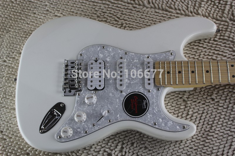 Free shipping 2014 New Arrival High Quality 6 Strings Custom F ST Squier Strat White HHS Pickups Electric Guitar
Free shipping 2014 New Arrival High Quality 6 Strings Custom F ST Squier Strat White HHS Pickups Electric Guitar