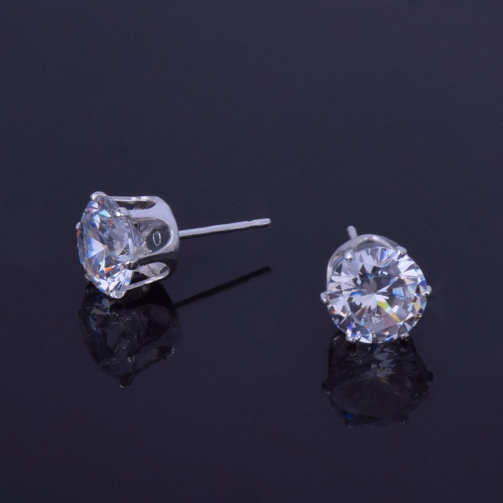 6mm/8mm Zircon CZ Round Stud Earrings Hip hop Jewelry Men Copper Material Iced Out Bling Push-back
6mm/8mm Zircon CZ Round Stud Earrings Hip hop Jewelry Men Copper Material Iced Out Bling Push-back