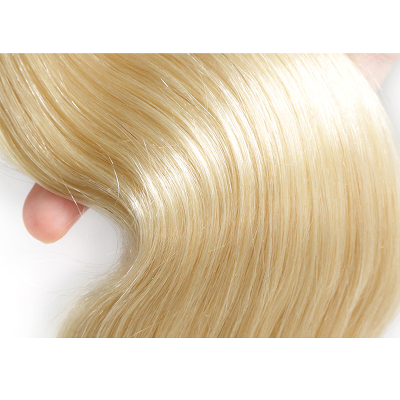 Hot selling cheap price Big Stock#613 Blonde Hair Weaves Brazilian Body Wave Human Hair Extensions Remy Hair Bundles 100gram Per Piece